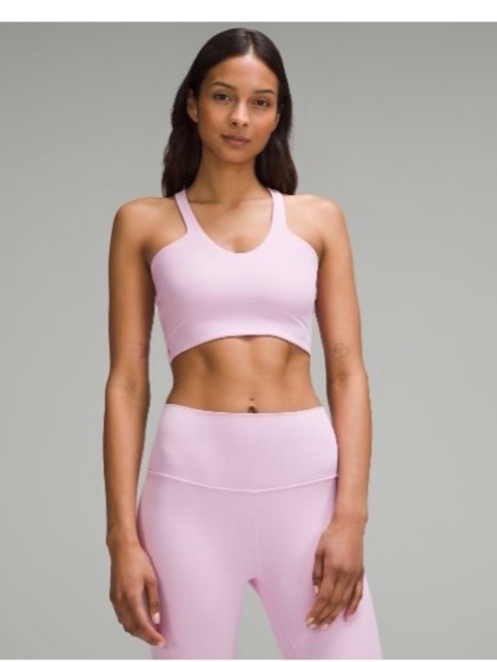 Lululemon Bend This V and Racer Bra